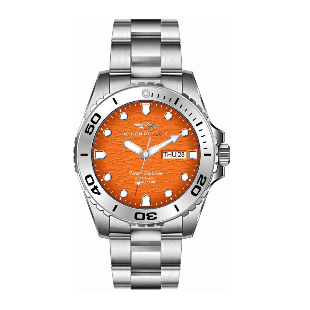 Ocean Explorer | Silver / Orange