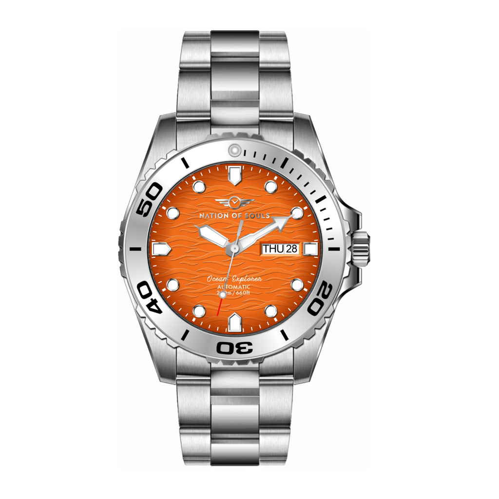 Orange 2025 dive watch