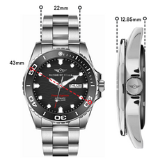 Ocean Explorer | Silver / Black