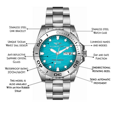 Ocean Explorer | Silver / Turquoise