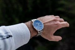 Eclipse | Silver Gloss - Royal Blue