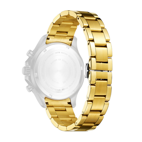 20mm Gold Gloss Link Bracelet (to fit Chronograph One)