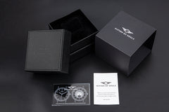Chronograph One | Silver / Silver - White Rubber Strap