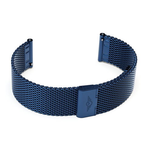 20mm Blue Mesh Strap