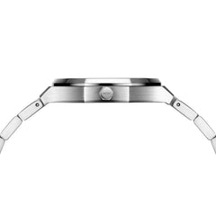 Womens 34mm Silver Stellar Watch With Silver Bracelet & Silver Dial