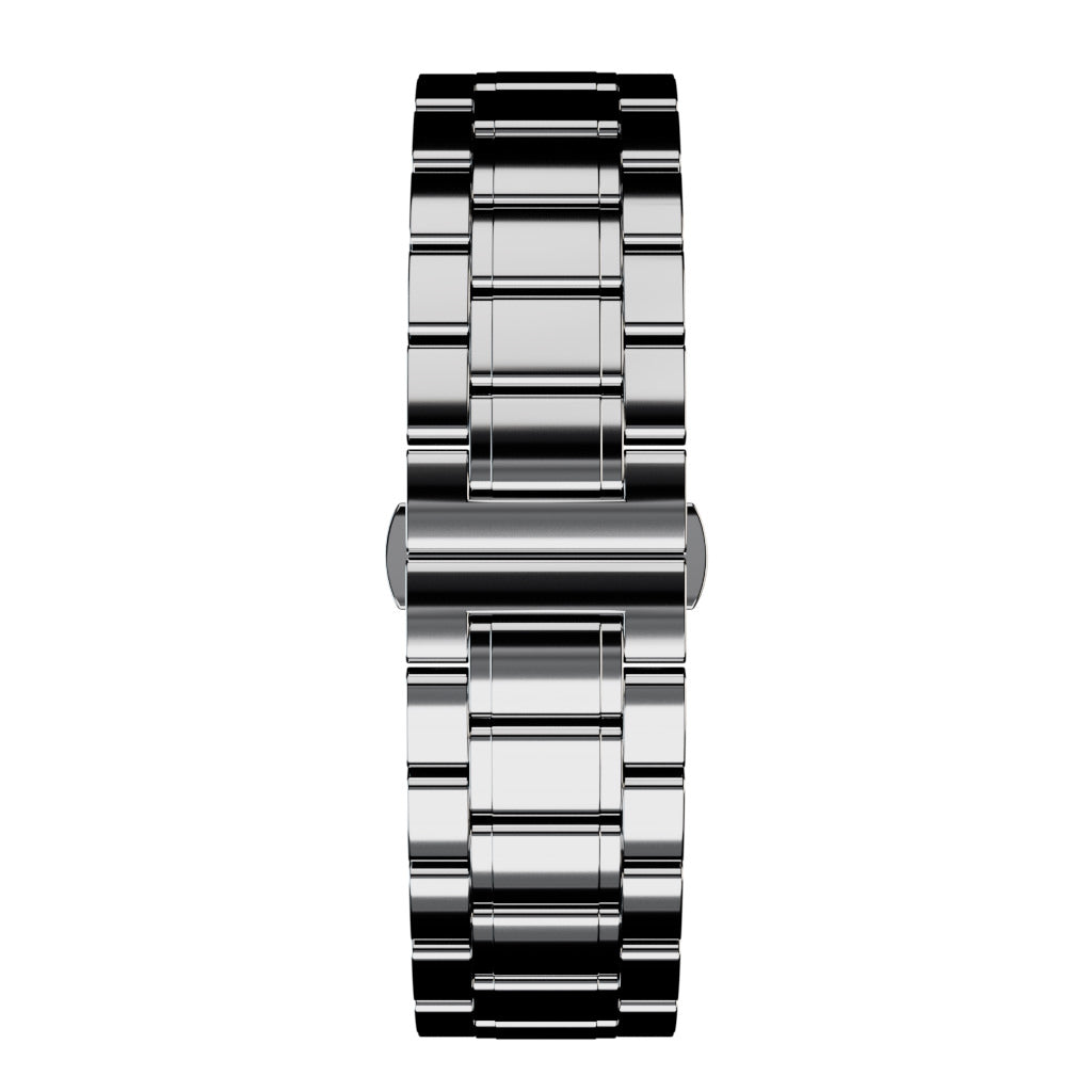 Silver Gloss Link Bracelet Strap