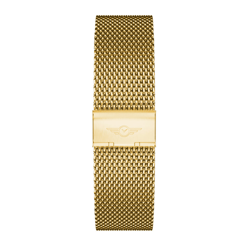 20mm Gold Mesh Strap